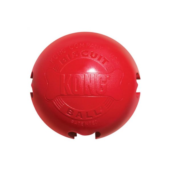 KONG red treat dispensing dog ball