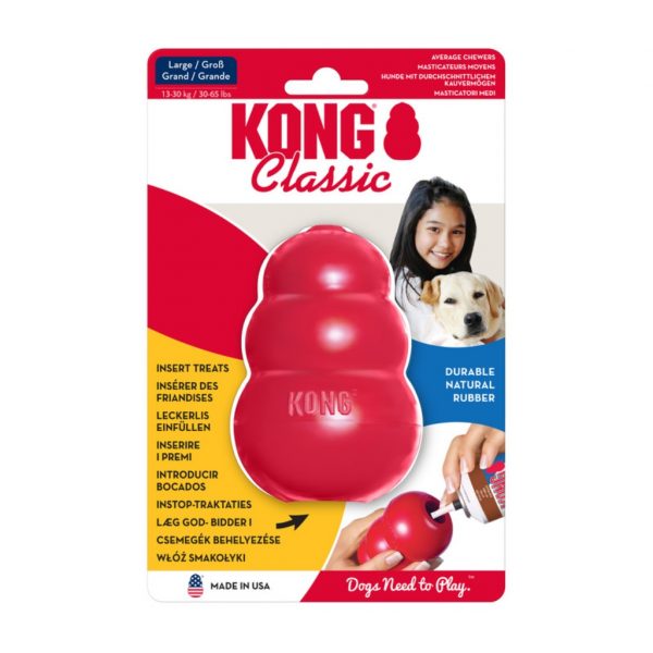 KONG Classic Large Packaged 1024 KONG Classic Large Packaged 1024