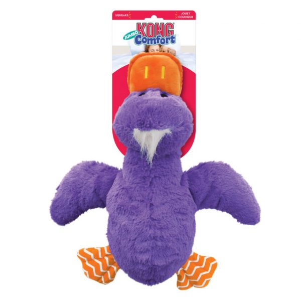 KONG Comfort Jumbo Duck Purple on Card 1024 KONG Comfort Jumbo Duck Purple on Card 1024