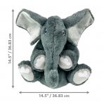 KONG Comfort Kiddos Elephant XL Dimensions 1024