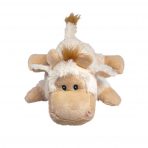 Cute white cow plush dog toy