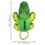 KONG Cozie Tuggz Alligator Dimensions 1080