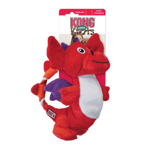 KONG Dragon Knots Red on Card 1024 KONG Dragon Knots Red on Card 1024