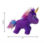 KONG Enchanted Buzzy Unicorn Cat Toy Dimensions 1080px