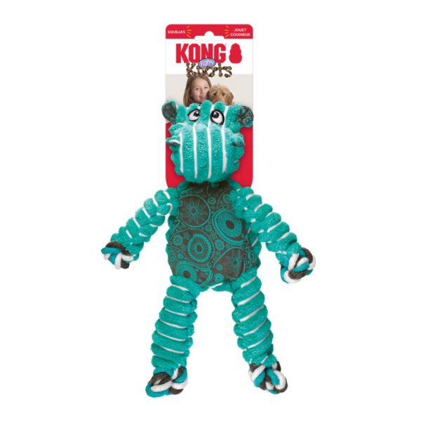 KONG Floppy Knots Hippo M-L on card 1024 KONG Floppy Knots Hippo M-L on card 1024