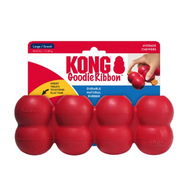 KONG Goodie Ribbon Large On Card 1024 KONG Goodie Ribbon Large On Card 1024