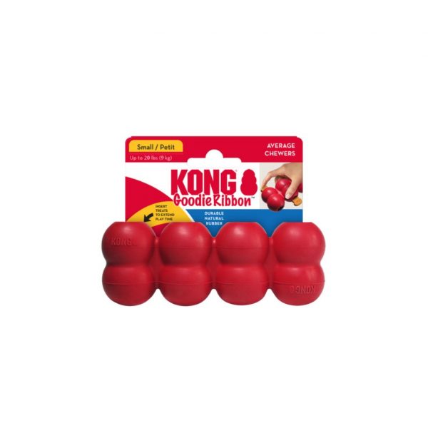 KONG Goodie Ribbon Small on card 1024 KONG Goodie Ribbon Small on card 1024