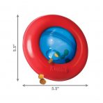 KONG Gyro treat dispensing dog toy with dimensions