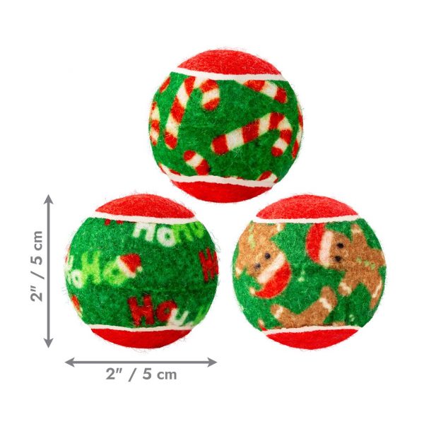 KONG Holiday SqueakAir Balls Small Dimensions 1080px KONG Holiday SqueakAir Balls Small Dimensions 1080px