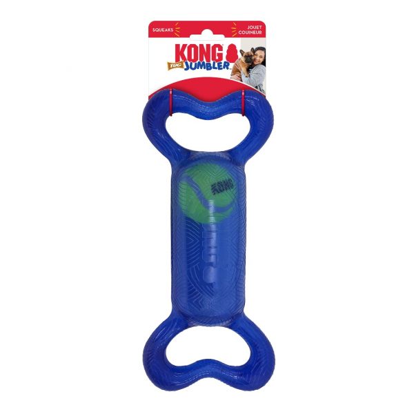 KONG Jumbler Tug MedLge Blue on Card 1080px KONG Jumbler Tug MedLge Blue on Card 1080px