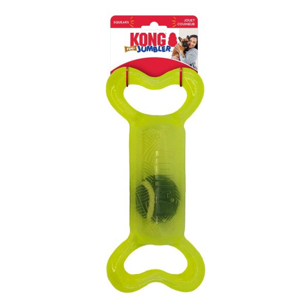KONG Jumbler Tug MedLge Yellow on Card 1080px KONG Jumbler Tug MedLge Yellow on Card 1080px