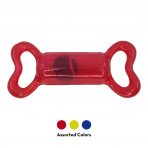Red KONG small Jumbler Tug dog toy with ball inside and colour option swatches underneath