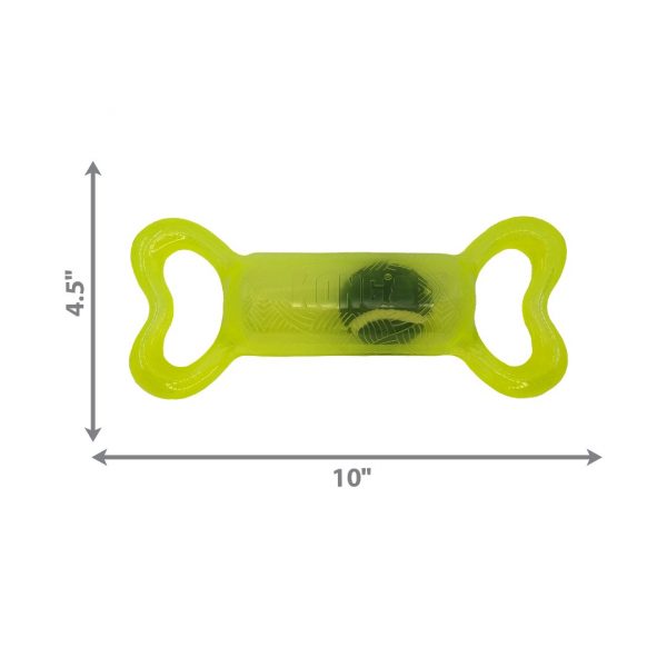 KONG Jumbler Tug Small Yellow Dimensions 1080px KONG Jumbler Tug Small Yellow Dimensions 1080px
