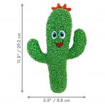 KONG Kickeroo Cactus Cat Toy Dimensions 1080px