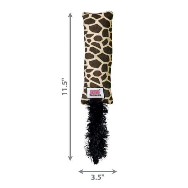 KONG Kickeroo Giraffe Cat Toy Dimensions 1080px KONG Kickeroo Giraffe Cat Toy Dimensions 1080px