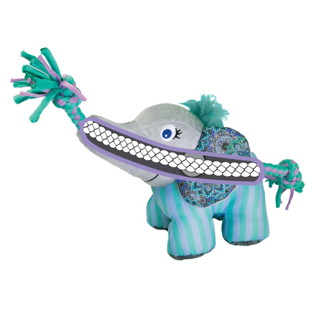 KONG Knots Carnival Elephant Sml/Med - Image 2