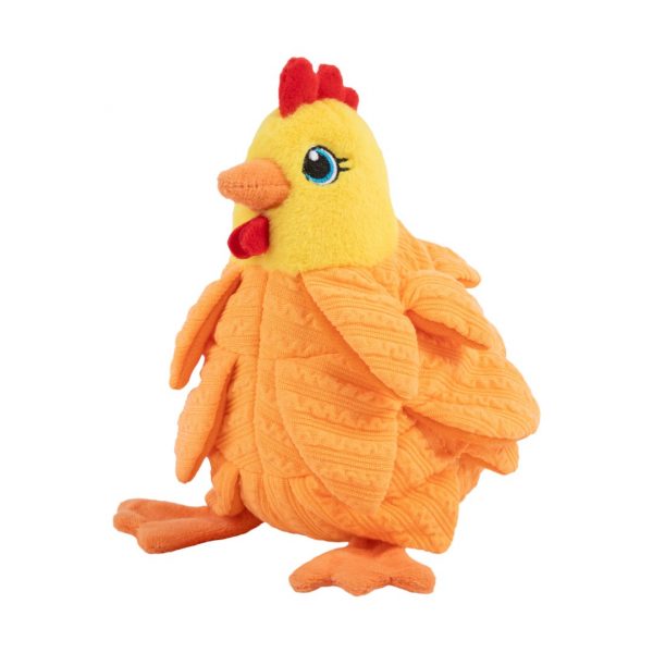 KONG Layerz Hen Front 1080px KONG Chicken plush dog toy