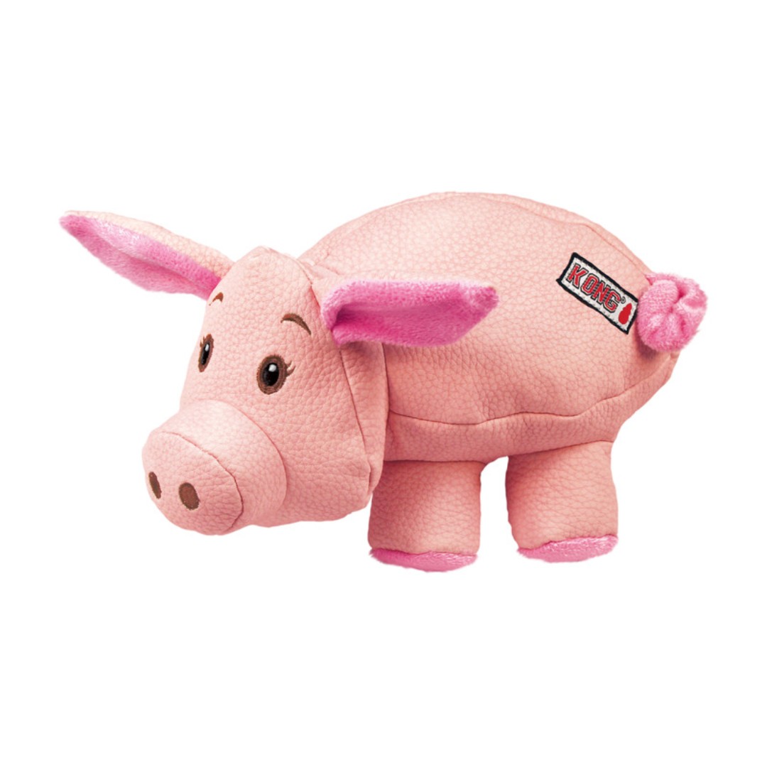 KONG Pink Pig Dog toy