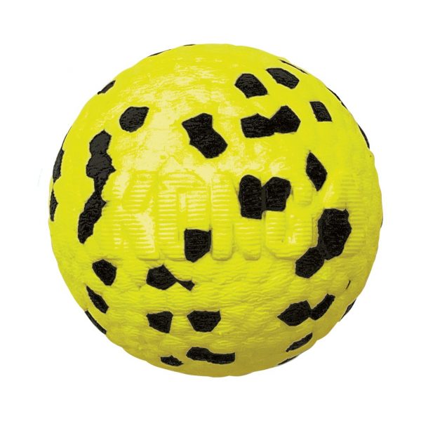 KONG Reflex Ball 1080px Yellow and black KONG Reflex dog Ball