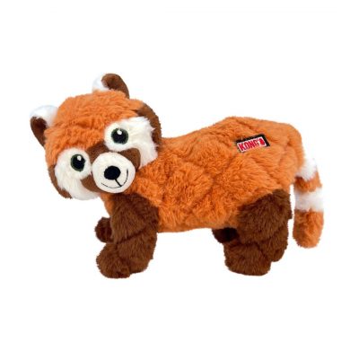 Cute KONG Red Panda plush dog toy