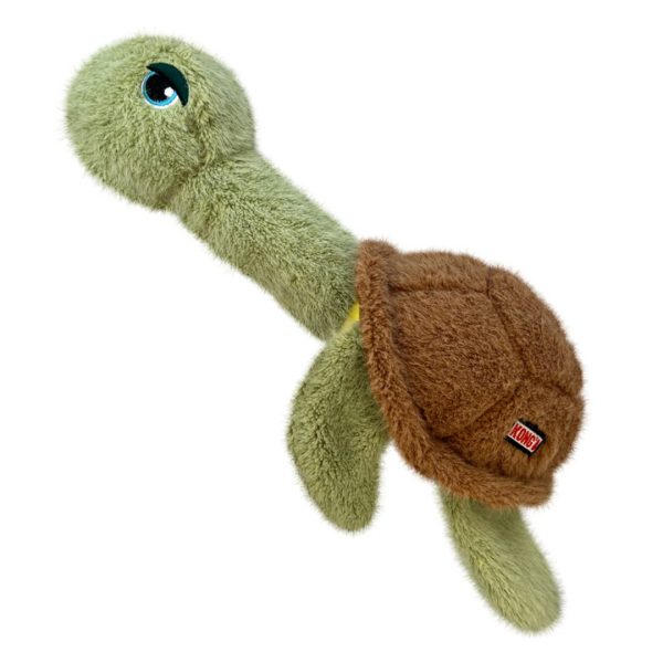 KONG Scruffs Turtle 1080 KONG Scruffs Turtle plush dog toy