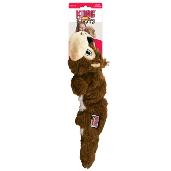 KONG Scrunch Knots Squirrel Lge on card 1024 KONG Scrunch Knots Squirrel Lge on card 1024
