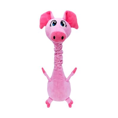 KONG Shakers Bobz Pig Pig Plush Dog Toy