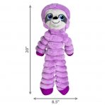 KONG Shakers Crumples Sloth XL Dimensions 1024