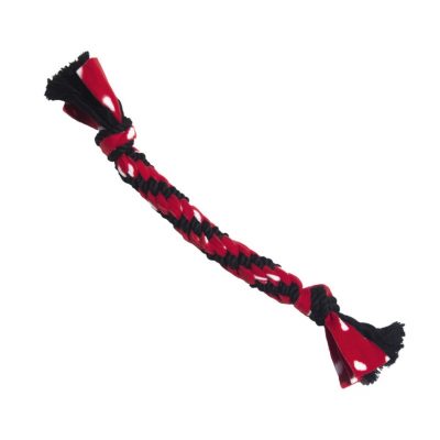 KONG black and red dog rope tug toy