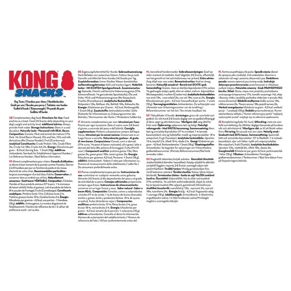 KONG Snacks Bacon Cheese Large Back 1024 KONG Snacks Bacon Cheese Large Back 1024