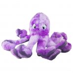 Purple Soft Plushie Octopus Dog Toy