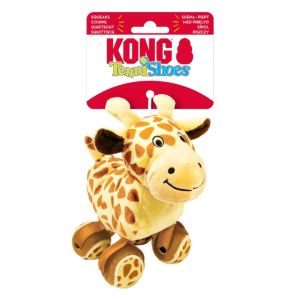 KONG TenniShoes Giraffe Small On Card 1080 KONG TenniShoes Giraffe Small On Card 1080