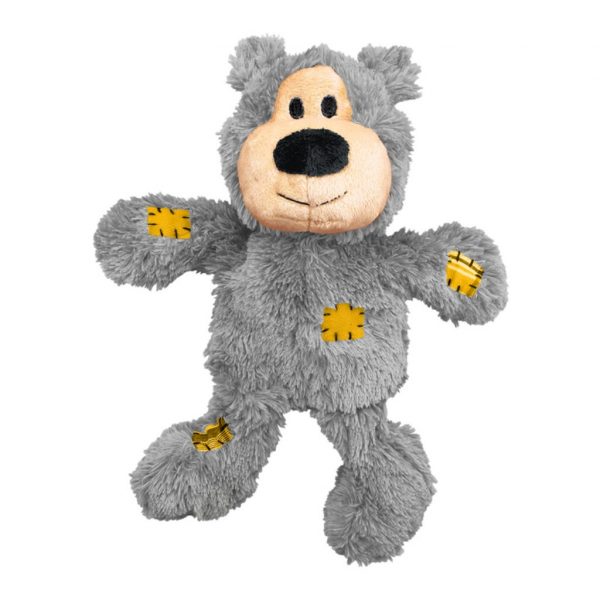 KONG Wild Knot Bear XS Grey 1024 KONG Wild Knot Bear XS Grey 1024