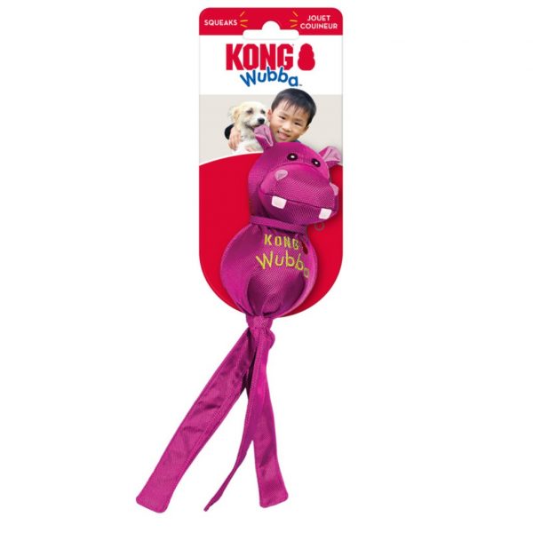 KONG Wubba Friends Ballistic Small pink on Card 1024 KONG Wubba Friends Ballistic Small pink on Card 1024