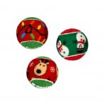 KONG Xmas Squeakair Balls Medium Set 1024