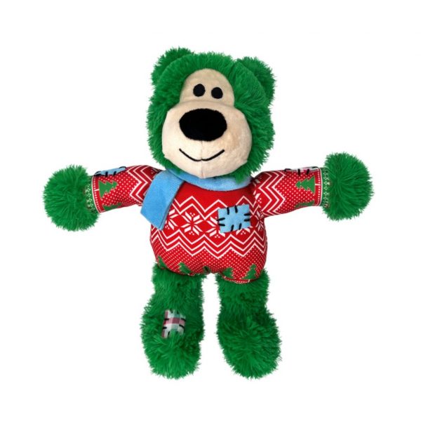 KONG Xmas Wild Knots Bear Green 1024 KONG Xmas Wild Knots Bear Green 1024