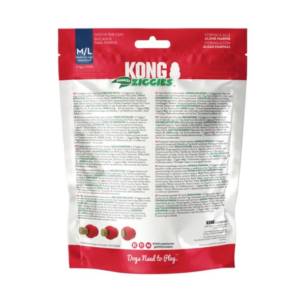 KONG Ziggies Large Back of Pack 1024 KONG Ziggies Large Back of Pack 1024