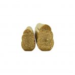 Cross section view of small and large dog snacks