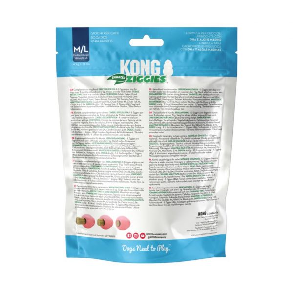 KONG Ziggies Puppy MedLge Back of Pack 1024 KONG Ziggies Puppy MedLge Back of Pack 1024