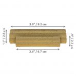 KONG Ziggies Puppy Size Compariosn Dimensions 1024