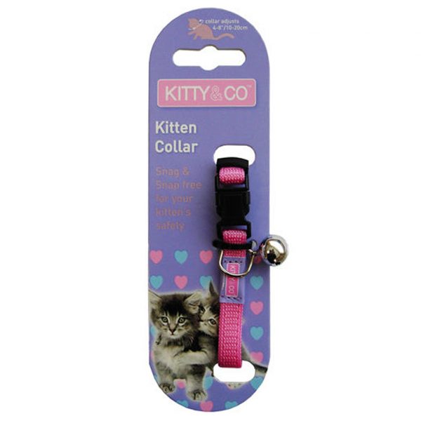 Kitty & Co Kitten Collar Pink 1024 Kitty & Co Kitten Collar Pink 1024