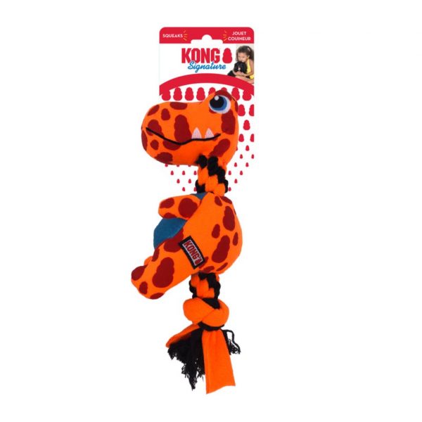 Kong Signature Dinos Orange Red on Card 1024 Kong Signature Dinos Orange Red on Card 1024