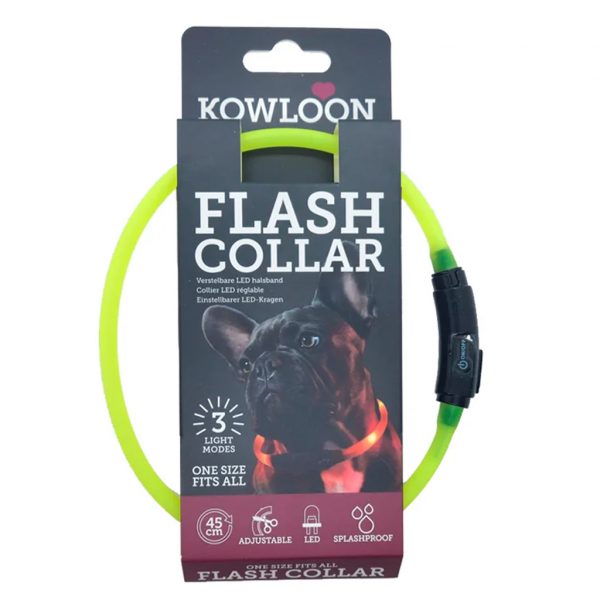 Kowloon LED Collar Small Yellow 1024 Kowloon LED Collar Small Yellow 1024