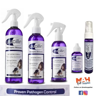 Leucillin Antiseptic Skincare Spray Range