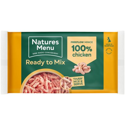 Natures Menu Freeflow Mince Chicken 2kg Raw Dog Food