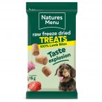 Natures Menu Raw Freeze Dried Treats Lamb 1080