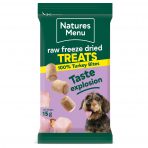 Natures Menu Raw Freeze Dried Treats Turkey 1080