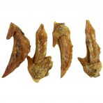 Set of 4 Turkey Wing natural dog treats
