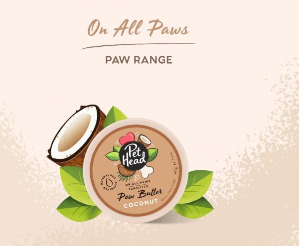 Pet Head Paw Butter Coconut Paw Range 1080px Pet Head Paw Butter Coconut Paw Range 1080px