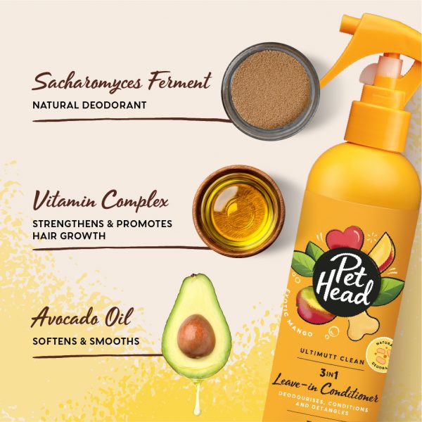 Pet_Head_Ultimutt_Clean_Leave_in_Conditioner Ingredients Infographic 1080px Pet_Head_Ultimutt_Clean_Leave_in_Conditioner Ingredients Infographic 1080px